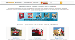 Desktop Screenshot of fahrabenteuer.de